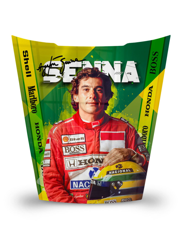 Réplique du capot de la Porsche 911 Pop-Art - Ayrton Senna | Pop Art at Oh-Pop.com ! Peintures et sculptures exclusives