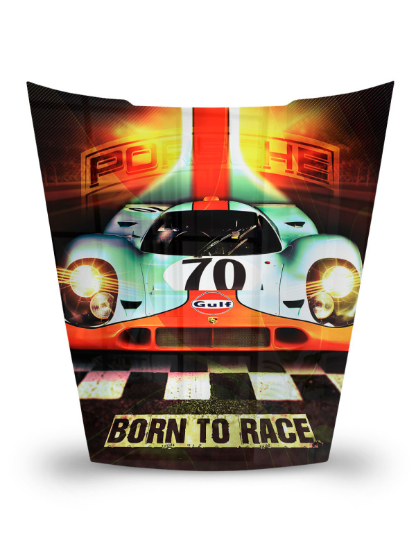 Réplique du capot de la Porsche 911 - Porsche 917 - Born to race | Pop Art at Oh-Pop.com ! Peintures et sculptures exclusives