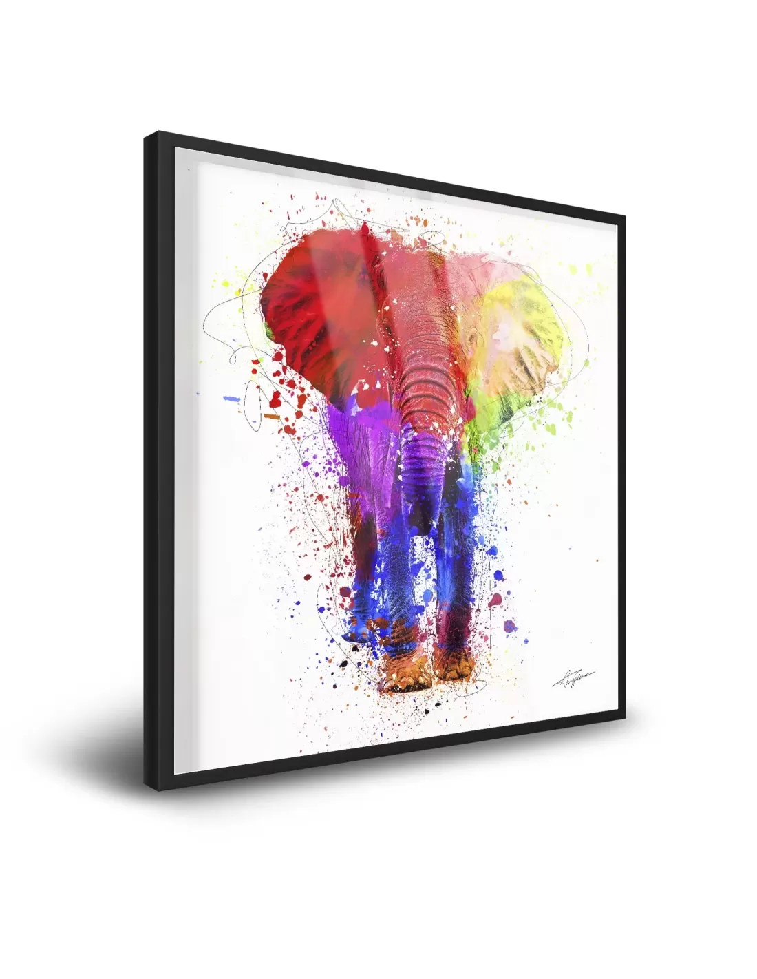 Schevsky – Opera murale “ELEPHANT POP ART”