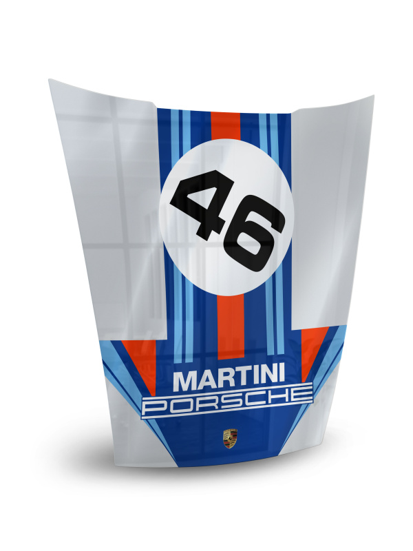 Porsche 911 car bonnet replica - Martini Racing 46 | Luxury decoration 2