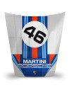 Porsche Motorhaube Replik - Martini Racing 46 | Pop-Art Limitierte Editio