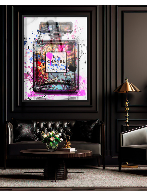Pop Art Bilder Chanel No.5 Bottle – Moderne kunst bilder | Oh-pop.com 2