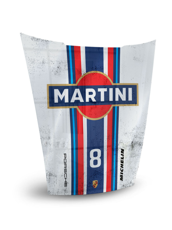 Porsche 911 car hood replica - Porsche Martini 8 | Pop Art at Oh-Pop.com! 2