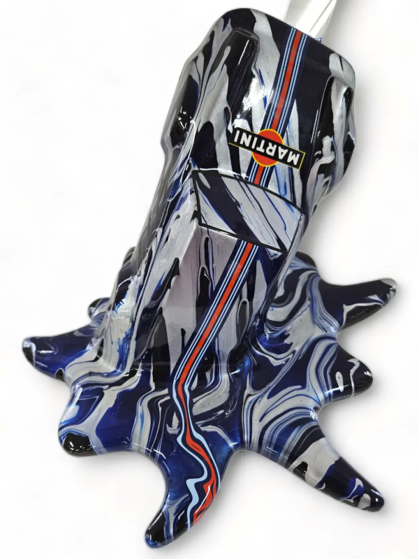 Porsche popsicle splash - limited blue, black and silver edition | Pop Art w Oh-Pop.com! Ekskluzywne Obrazy i Rzeźby 2